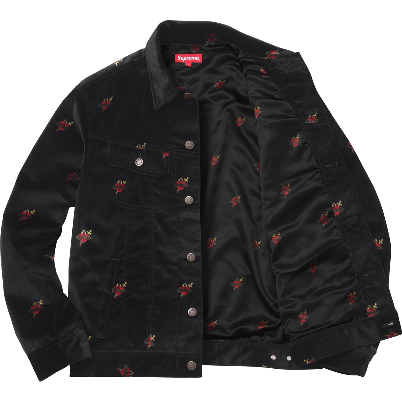 Velvet Trucker Jacket view 4